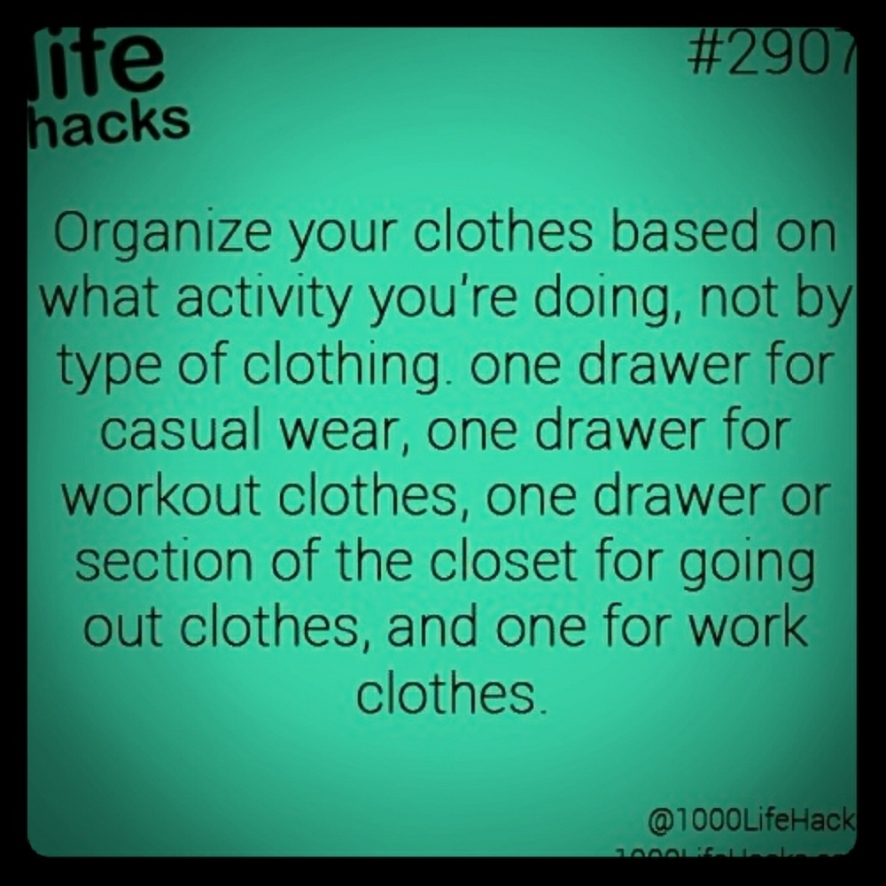 Fashion Life Hack...